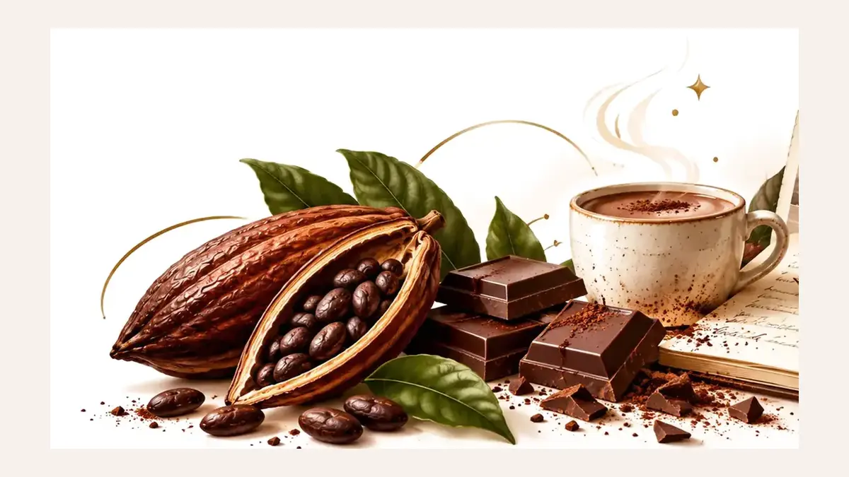 Какао: от плода Theobroma cacao до чашки напитка